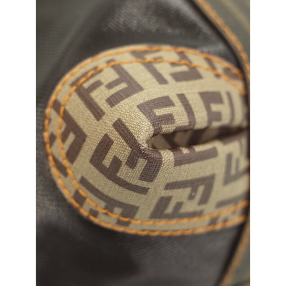 FENDI Zucca Zucchino Boston Bag Handbag - Picture 4 of 9